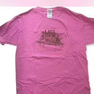 Gildan Pink Graphic Tee